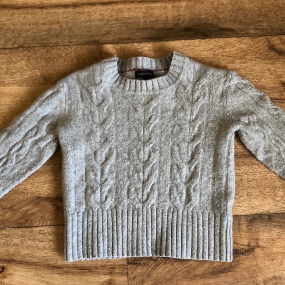 Banana Republic Wool Gray Sweater - Picture 1 of 7
